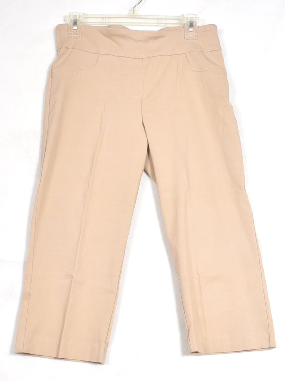 Ruby Rd. Women's Tan Pull On Capri Pants Size 10